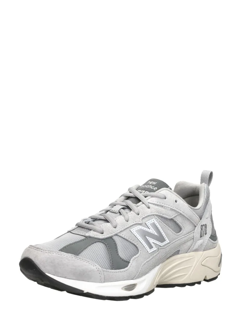 New Balance 878, lage sneakers voor heren in grijs, foto 2 van 2