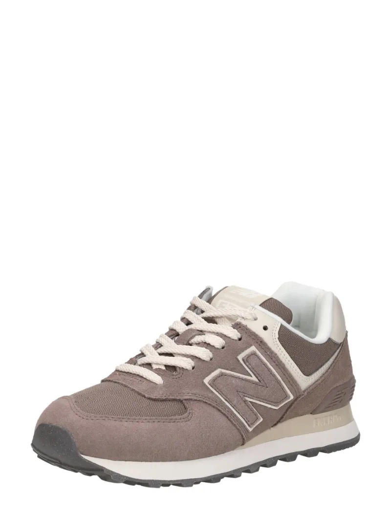New Balance 574, lage sneakers voor dames in beige, foto 2 van 2