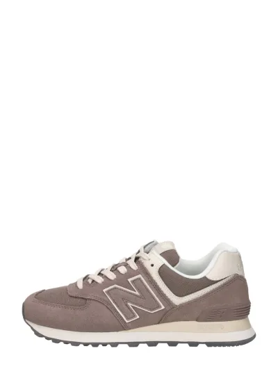 New Balance 574, lage sneakers voor dames in beige, foto 1 van 4