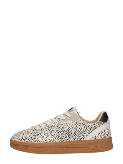Maruti Yale, lage veterschoenen voor dames in gebroken wit, foto 1 van 4