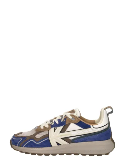 Kaotiko Vancoouver Tech, lage sneakers voor heren in donkerbruin, foto 1 van 4