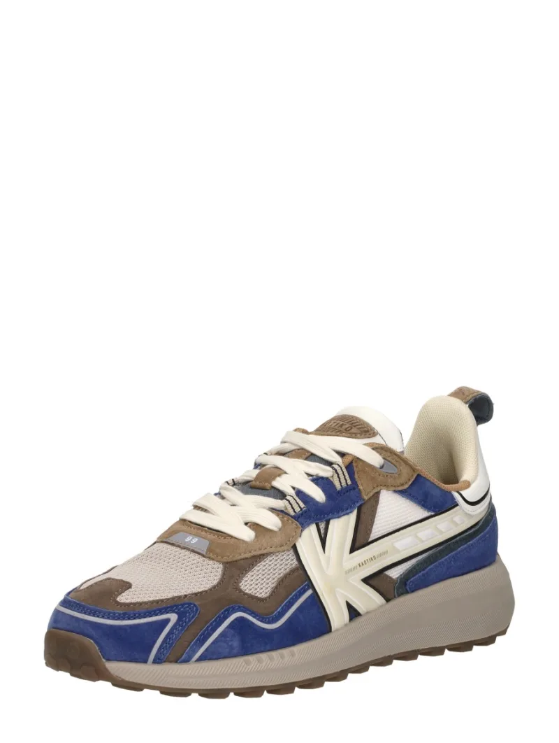 Kaotiko Vancoouver Tech, lage sneakers voor heren in donkerbruin, foto 2 van 2