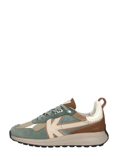 Kaotiko Vancoouver Artisan, lage sneakers voor heren in groen, foto 1 van 4