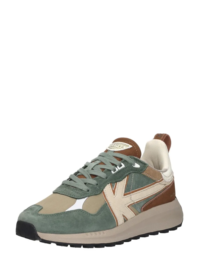 Kaotiko Vancoouver Artisan, lage sneakers voor heren in groen, foto 2 van 2