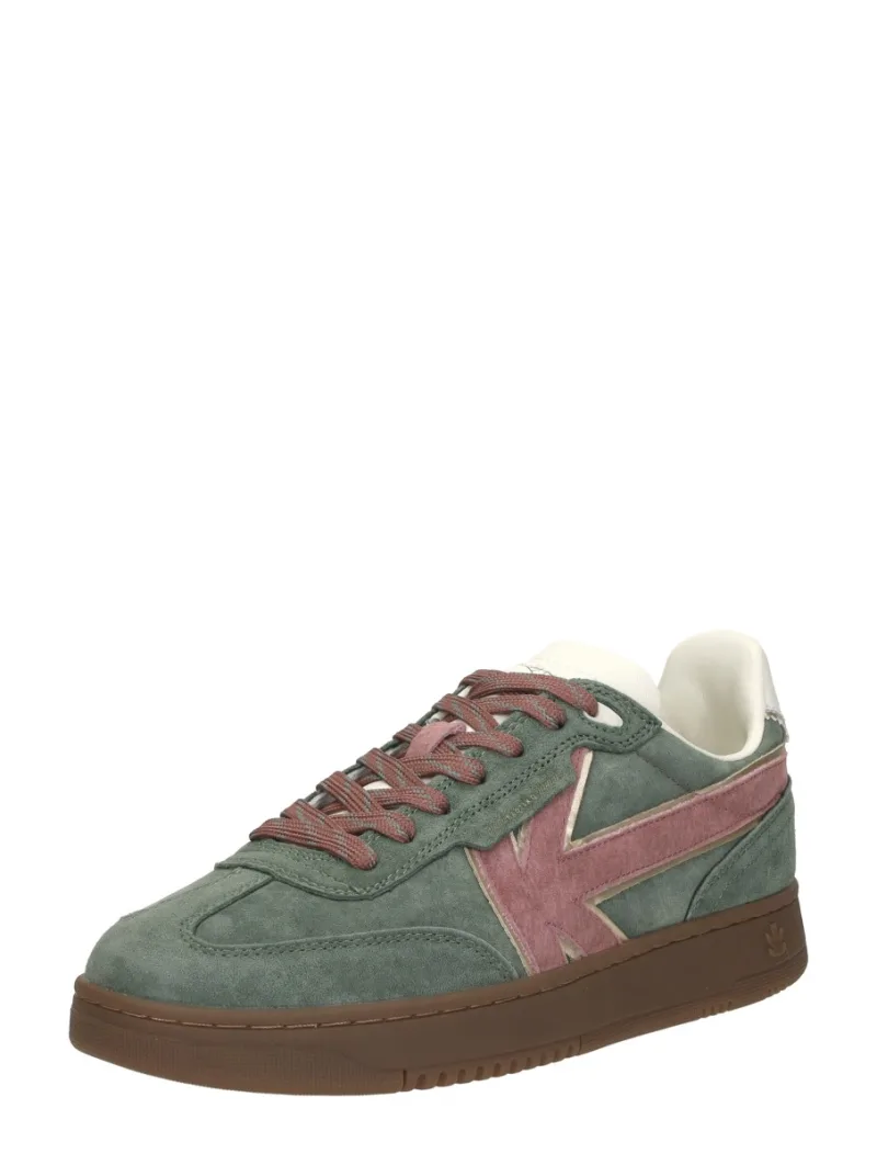 Kaotiko Boston V, lage sneakers voor dames in groen, foto 2 van 2