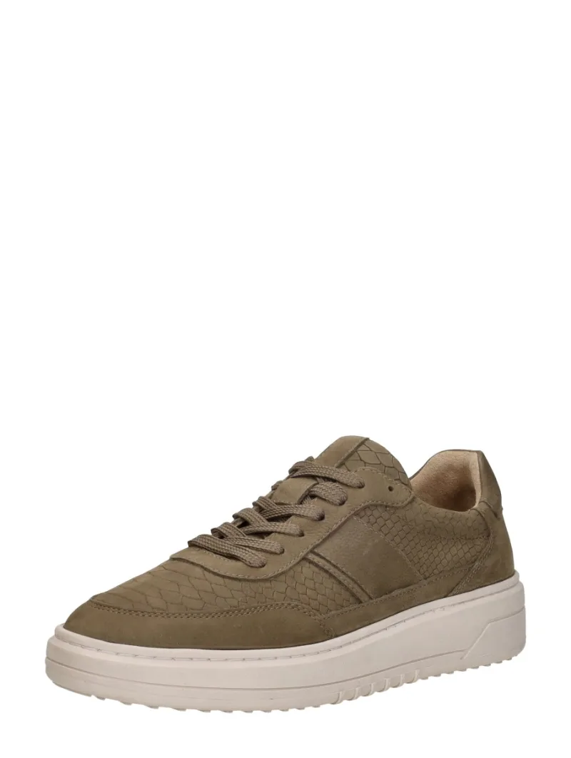 Sub55 Sneakers Laag, lage veterschoenen voor heren in taupe, foto 2 van 2
