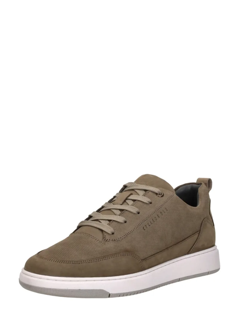 Cycleur de Luxe Kaveri, lage sneakers voor heren in taupe, foto 2 van 2