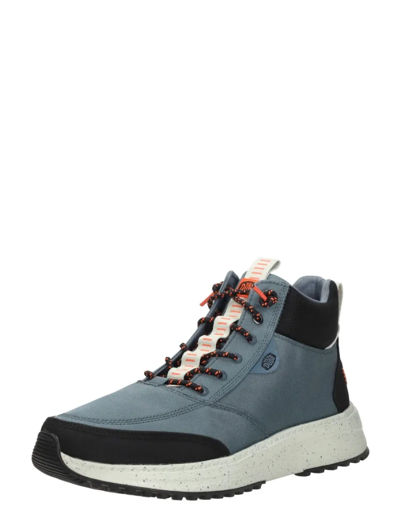 Hey Dude Tahoe Nylon, hoge veterschoenen voor heren in blauw, foto 2 van 2
