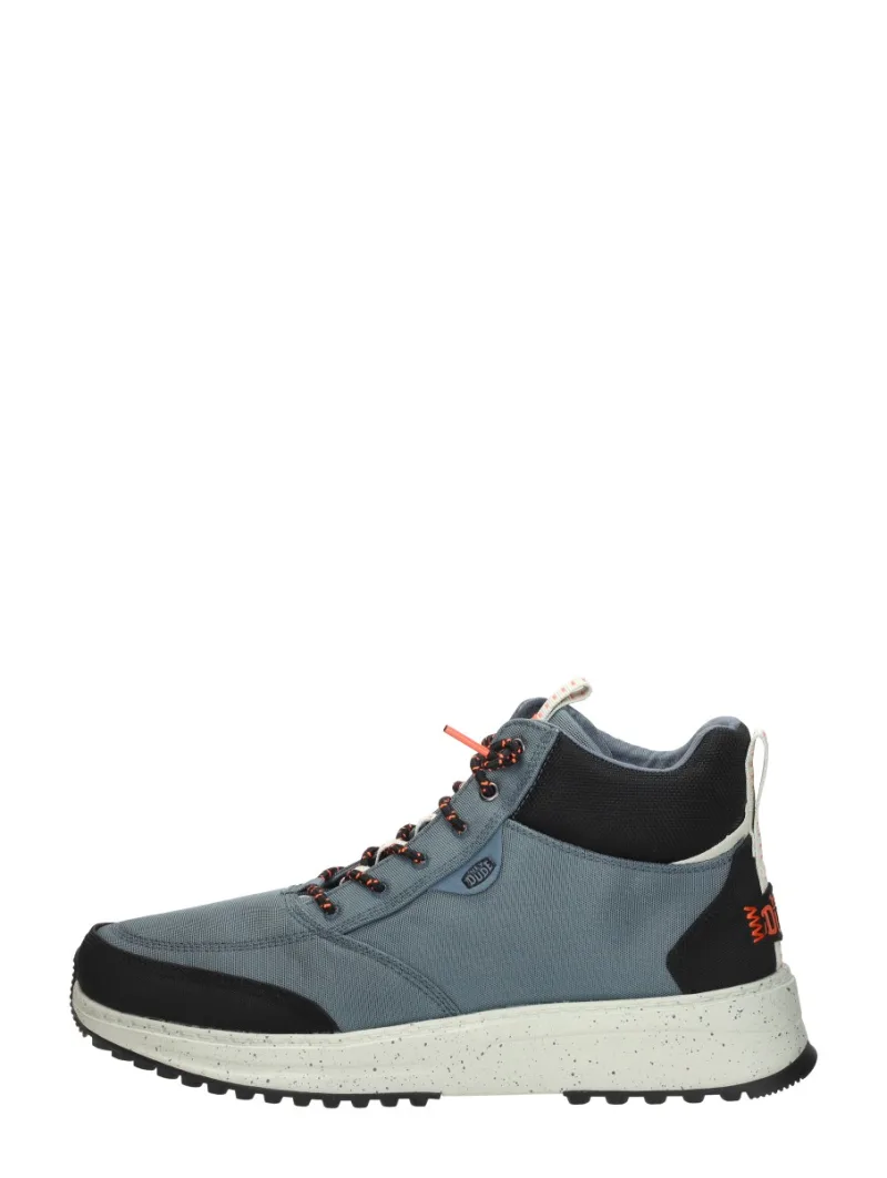Hey Dude Tahoe Nylon, hoge veterschoenen voor heren in blauw