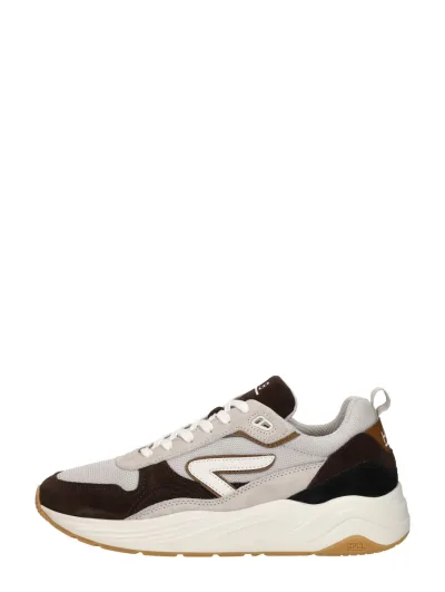 Hub Glide, lage sneakers voor heren in donkerbruin, foto 1 van 4