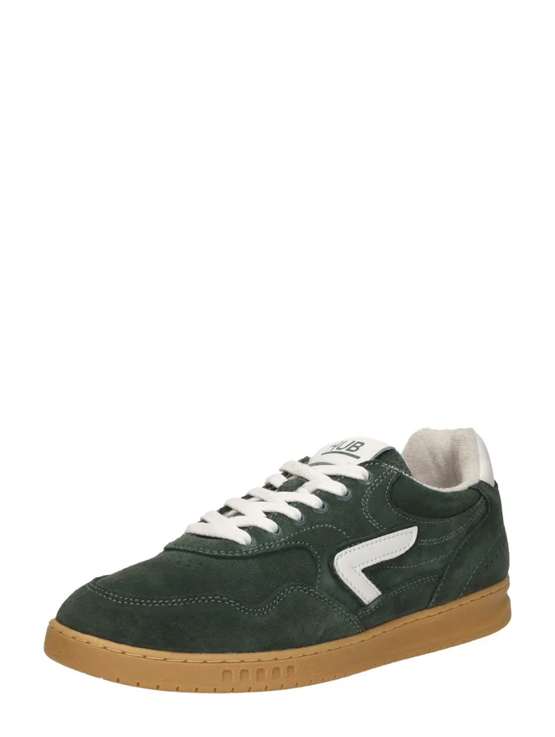 Hub Vancouver, lage sneakers voor heren in groen, foto 2 van 2