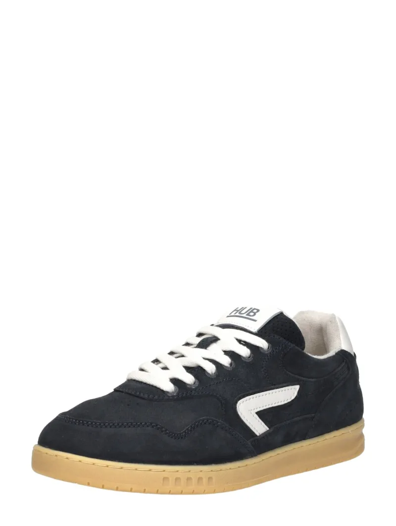 Hub Vancouver, lage sneakers voor heren in blauw, foto 2 van 2