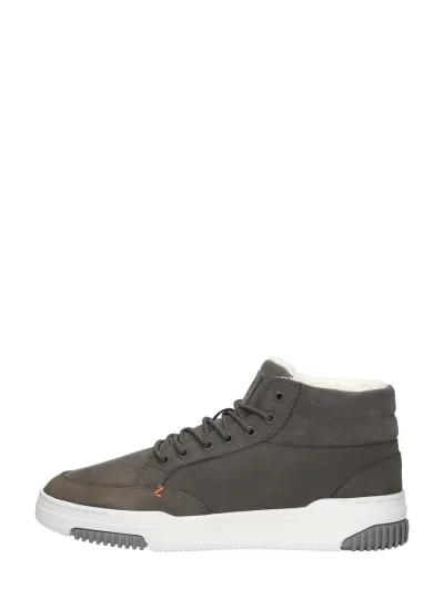 Hub Mark 2.1, hoge veterschoenen voor heren in grijs, foto 1 van 4