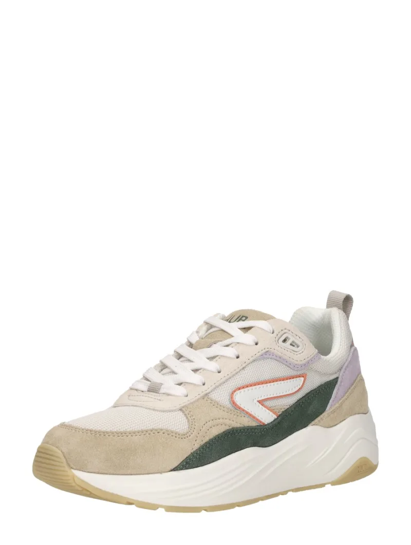 Hub Glide, lage sneakers voor dames in beige, foto 2 van 2