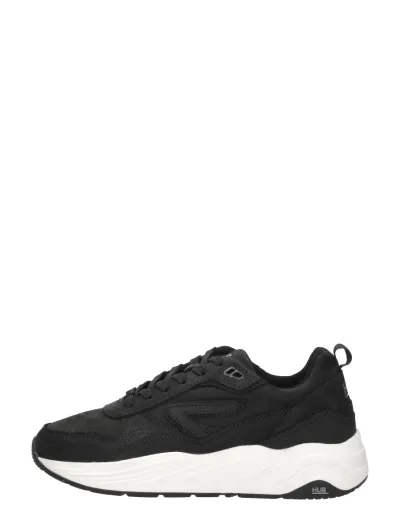 Hub Glide, lage sneakers voor dames in zwart, foto 1 van 4