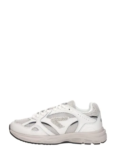 Hub Shift, lage sneakers voor dames in gebroken wit, foto 1 van 4