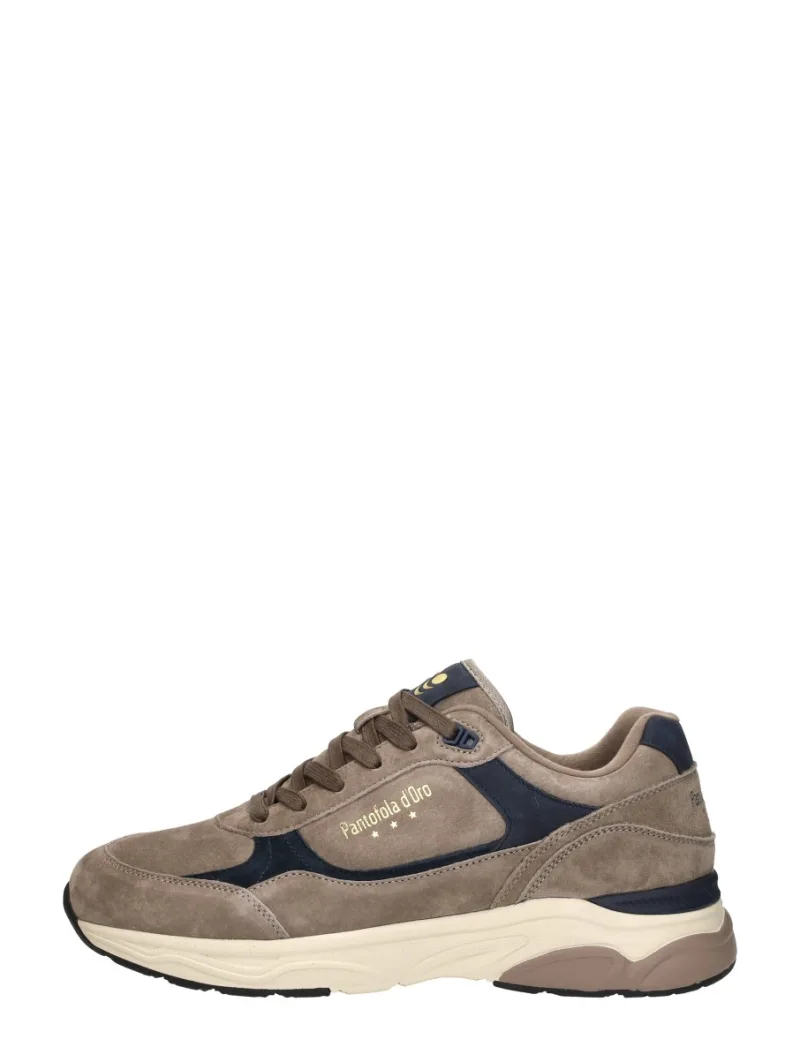 Pantofola D'Oro Roccia Sneaker, lage sneakers voor heren in taupe