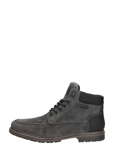 Rieker Veterschoenen Hoog, hoge veterschoenen voor heren in donkergrijs, foto 1 van 4
