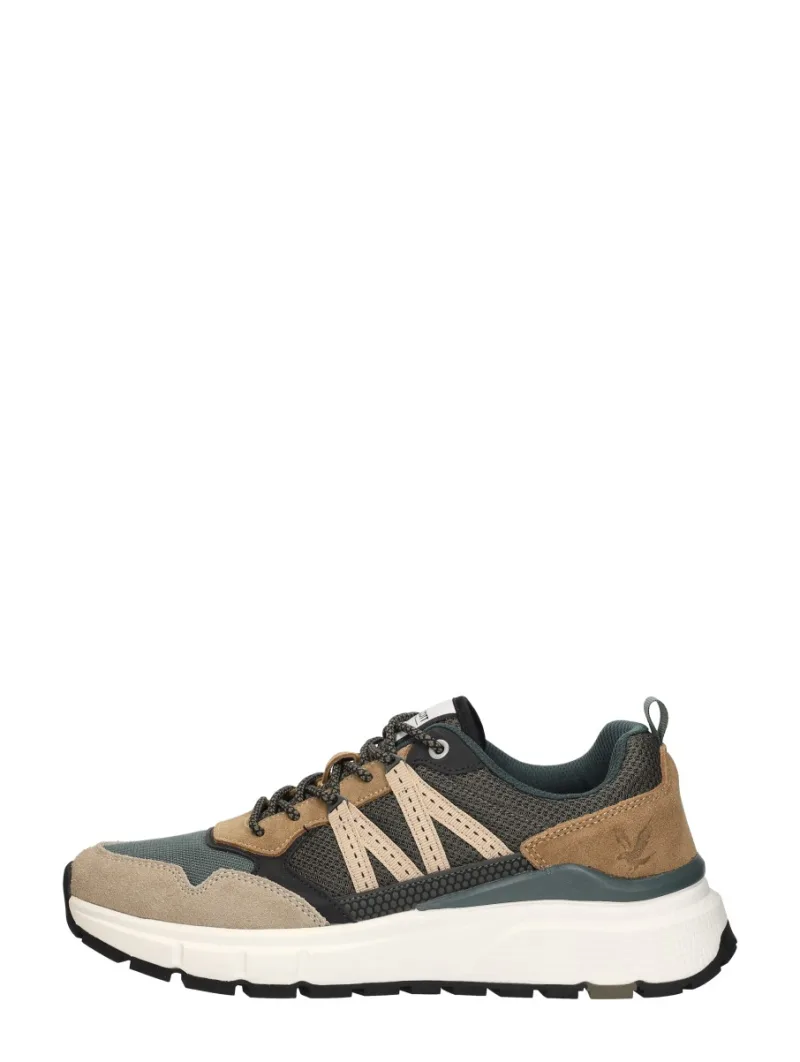 Lyle & Scott Lennox, lage sneakers voor heren in beige