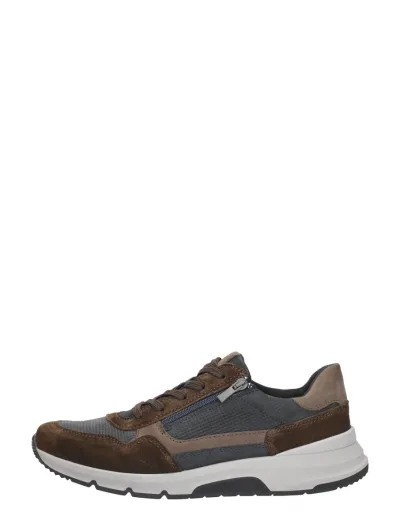 Sub55 Comfort Collection James 07, lage veterschoenen voor heren in blauw, foto 1 van 4
