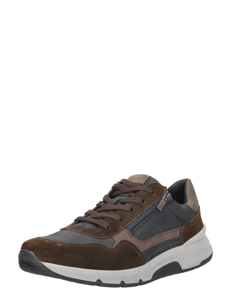 Sub55 Comfort Collection James 07, lage veterschoenen voor heren in blauw, foto 2 van 2