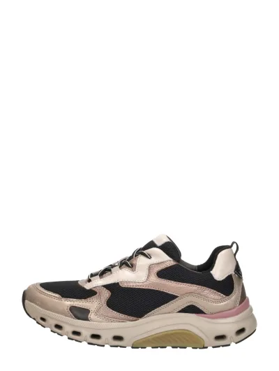 Gabor Sneakers Laag, lage veterschoenen voor dames in zwart, foto 1 van 4