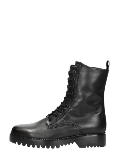 Gabor Veterschoenen Hoog, hoge veterschoenen voor dames in zwart, foto 1 van 4