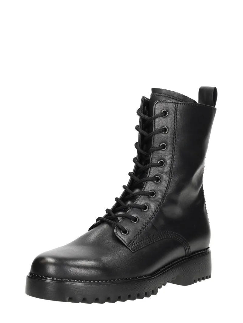 Gabor Veterschoenen Hoog, hoge veterschoenen voor dames in zwart, foto 2 van 2