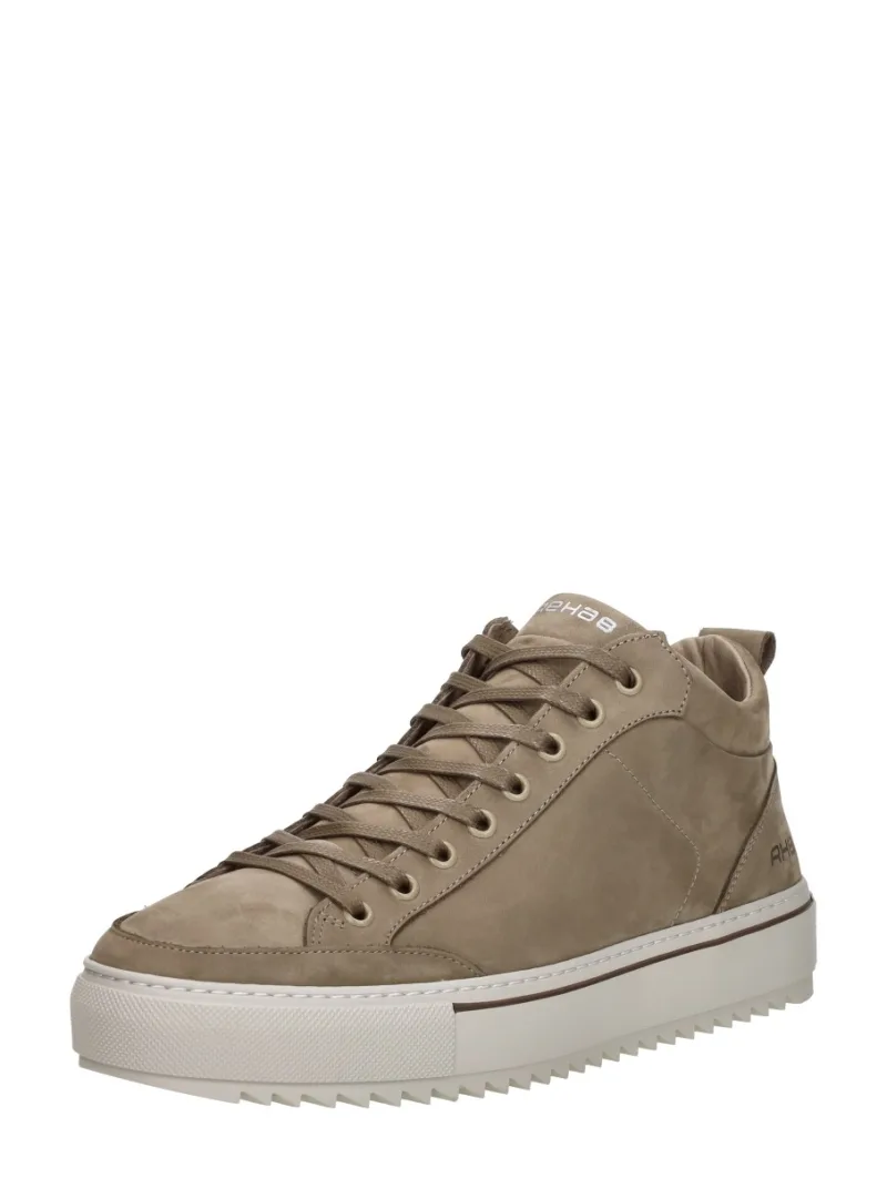 Rehab Craig Nub, hoge sneakers voor heren in taupe, foto 2 van 2