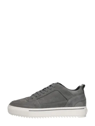 Rehab Creon Nub, lage sneakers voor heren in donkergrijs, foto 1 van 4