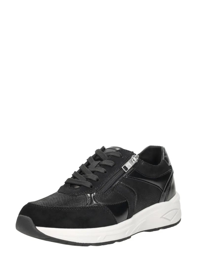 Waldläufer H-Jill, lage veterschoenen voor dames in zwart, foto 2 van 2