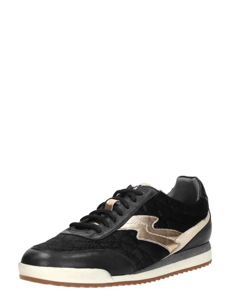 Iqonic Cosmo 2, lage sneakers voor dames in zwart, foto 2 van 2