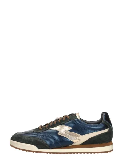 Iqonic Cosmo 2, lage sneakers voor dames in petrol, foto 1 van 4