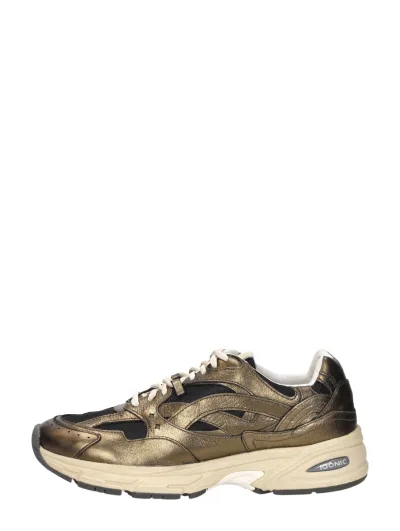 Iqonic Ease 1, lage sneakers voor dames in goudkleur, foto 1 van 4