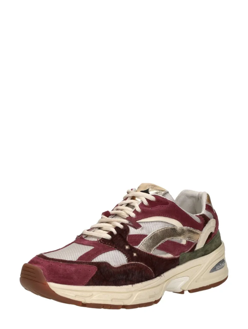 Iqonic Ease 1, lage sneakers voor dames in bordeaux, foto 2 van 2