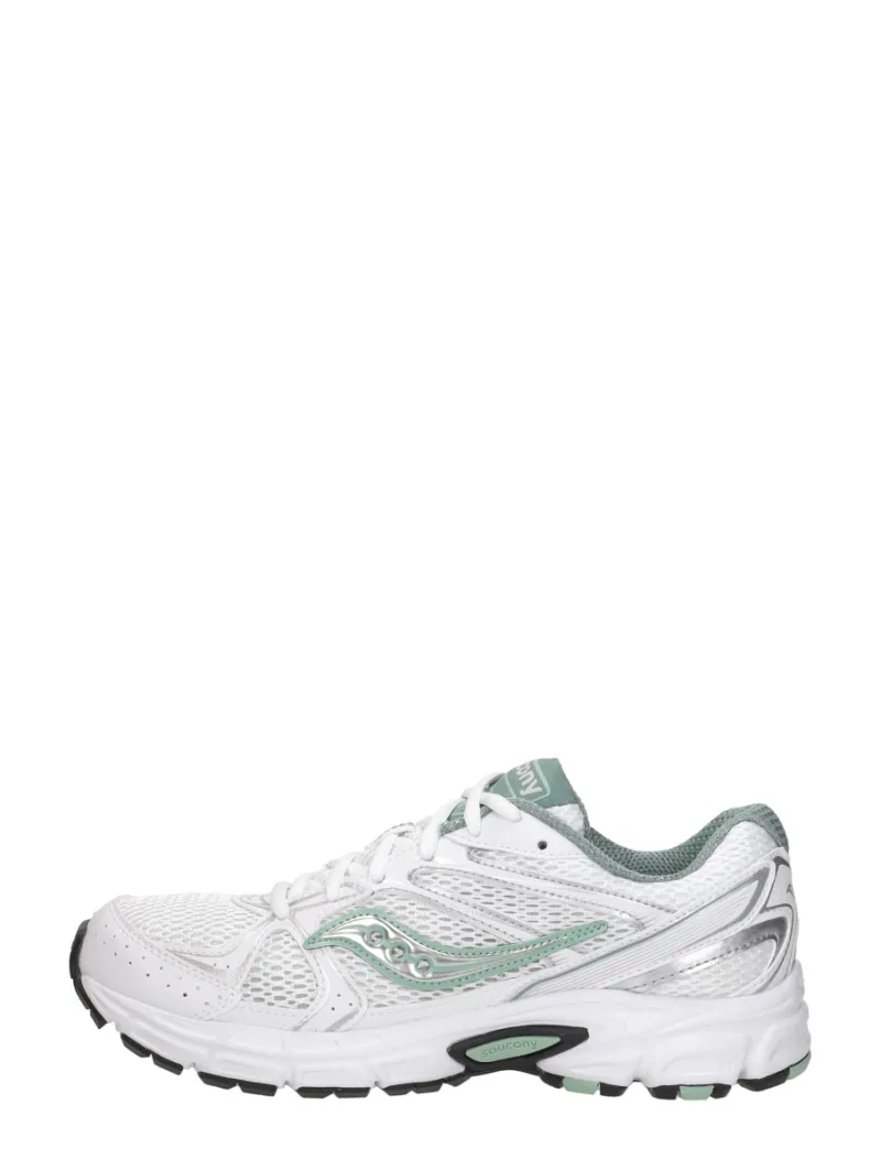 Saucony Ride Millennium, lage sneakers voor dames in wit, foto 1 van 4