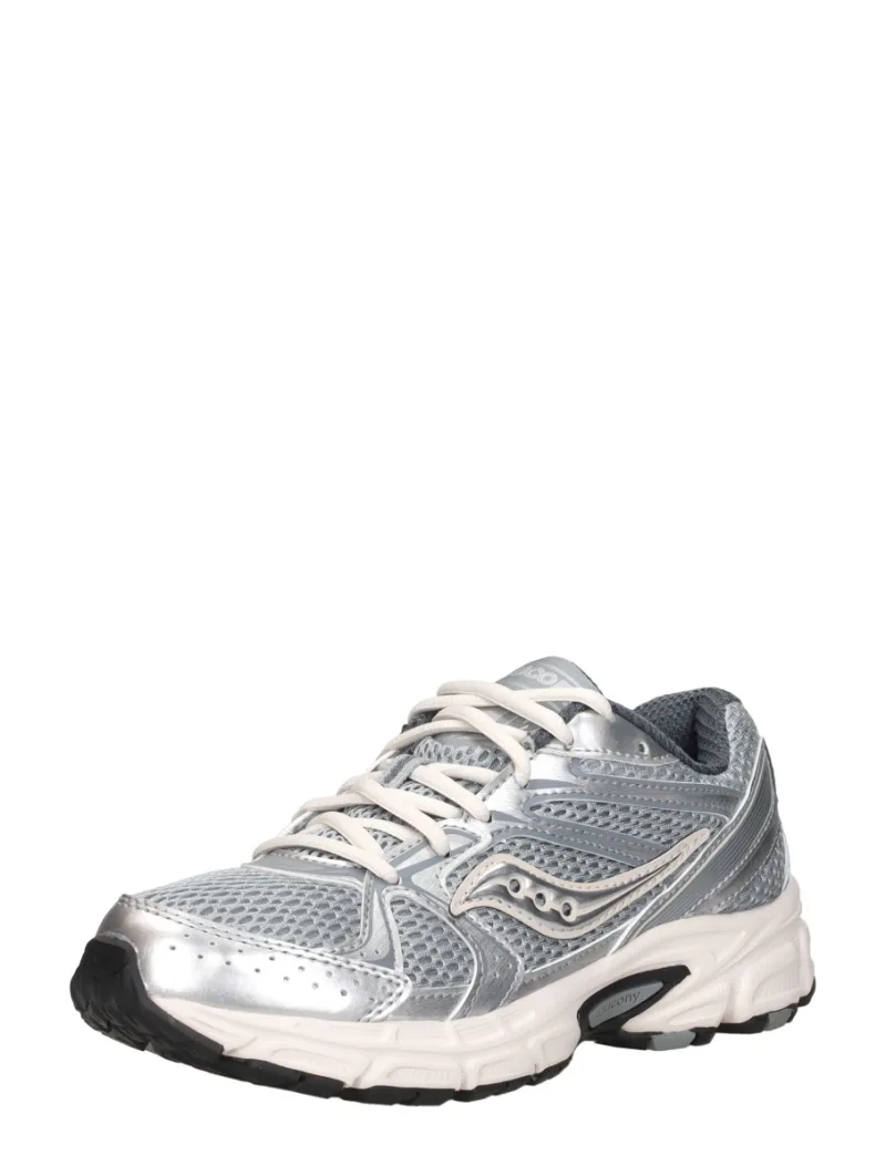 Saucony Ride Millennium zilver, lage sneakers voor dames in zilverkleur, foto 2 van 2