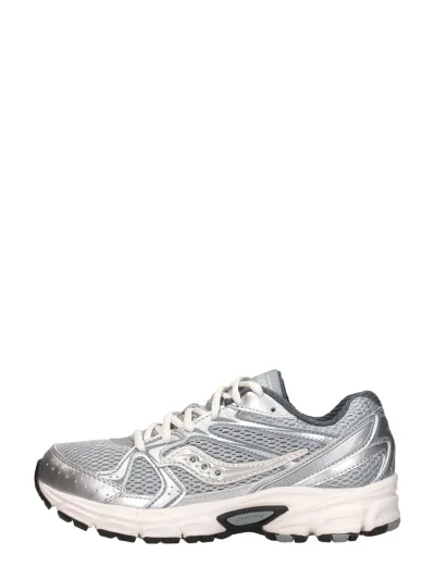 Saucony Ride Millennium zilver, lage sneakers voor dames in zilverkleur, foto 1 van 4