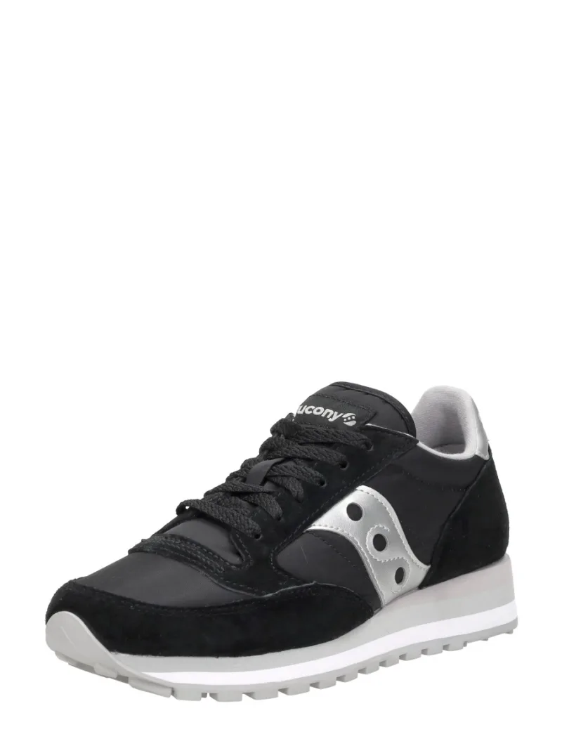 Saucony Jazz Triple, lage sneakers voor dames in zwart, foto 2 van 2