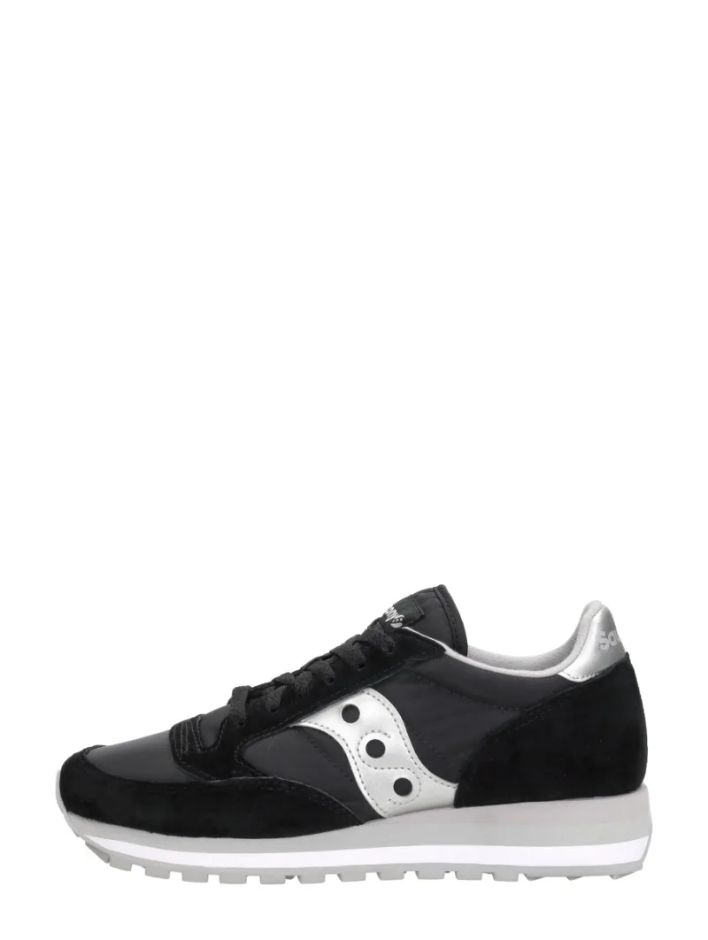Saucony Jazz Triple, lage sneakers voor dames in zwart