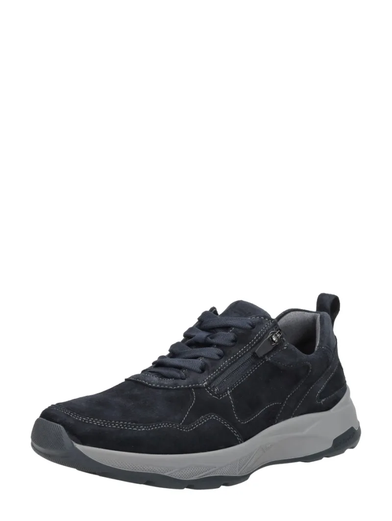 Waldläufer H-Tom, lage veterschoenen voor heren in blauw, foto 2 van 2