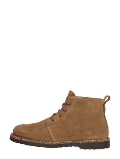 Birkenstock Uppsala Mid, hoge veterschoenen voor dames in cognac, foto 1 van 5