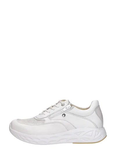 Wolky Vitality S2F, lage veterschoenen voor dames in wit, foto 1 van 4