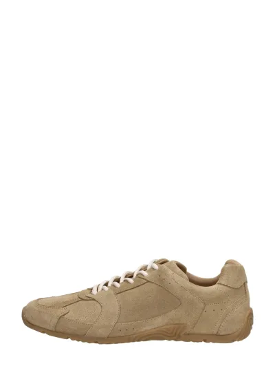 Sub55 Sneakers Laag, lage sneakers voor dames in taupe, foto 1 van 4