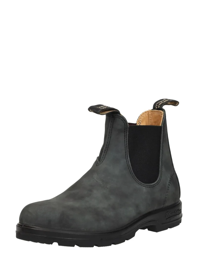 Blundstone 587 Classic, enkellaarsjes plat voor dames in zwart, foto 2 van 2
