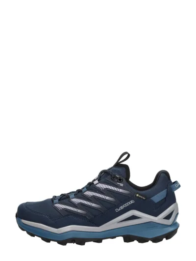 Lowa Maddox Pro GTX Lo, lage veterschoenen voor heren in blauw, foto 1 van 4