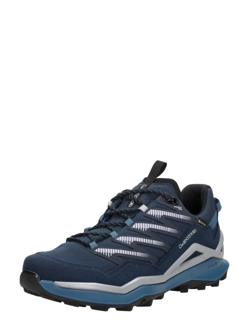 Lowa Maddox Pro GTX Lo, lage veterschoenen voor heren in blauw, foto 2 van 2