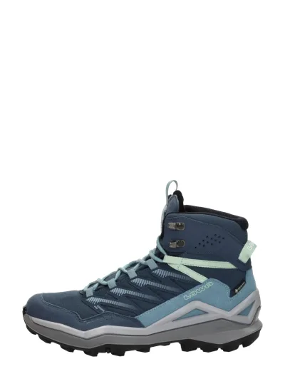 Lowa Maddox Pro GTX Mid, hoge veterschoenen voor dames in blauw, foto 1 van 4