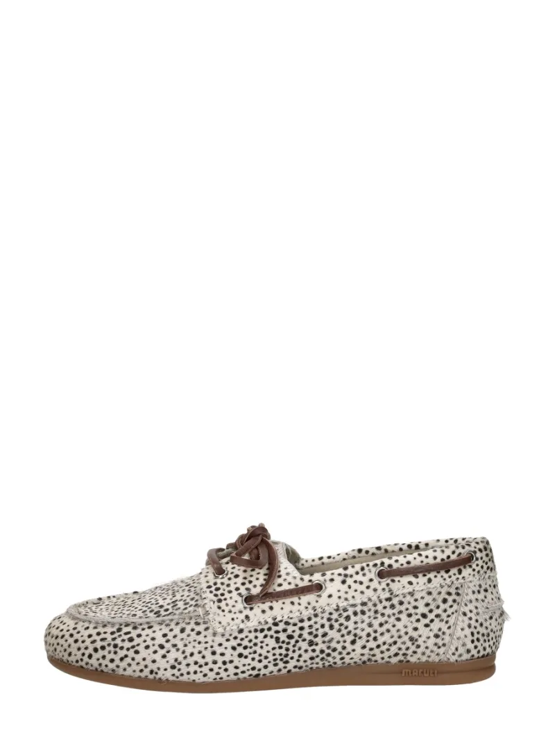 Maruti Eliza, bootschoenen voor dames in gebroken wit