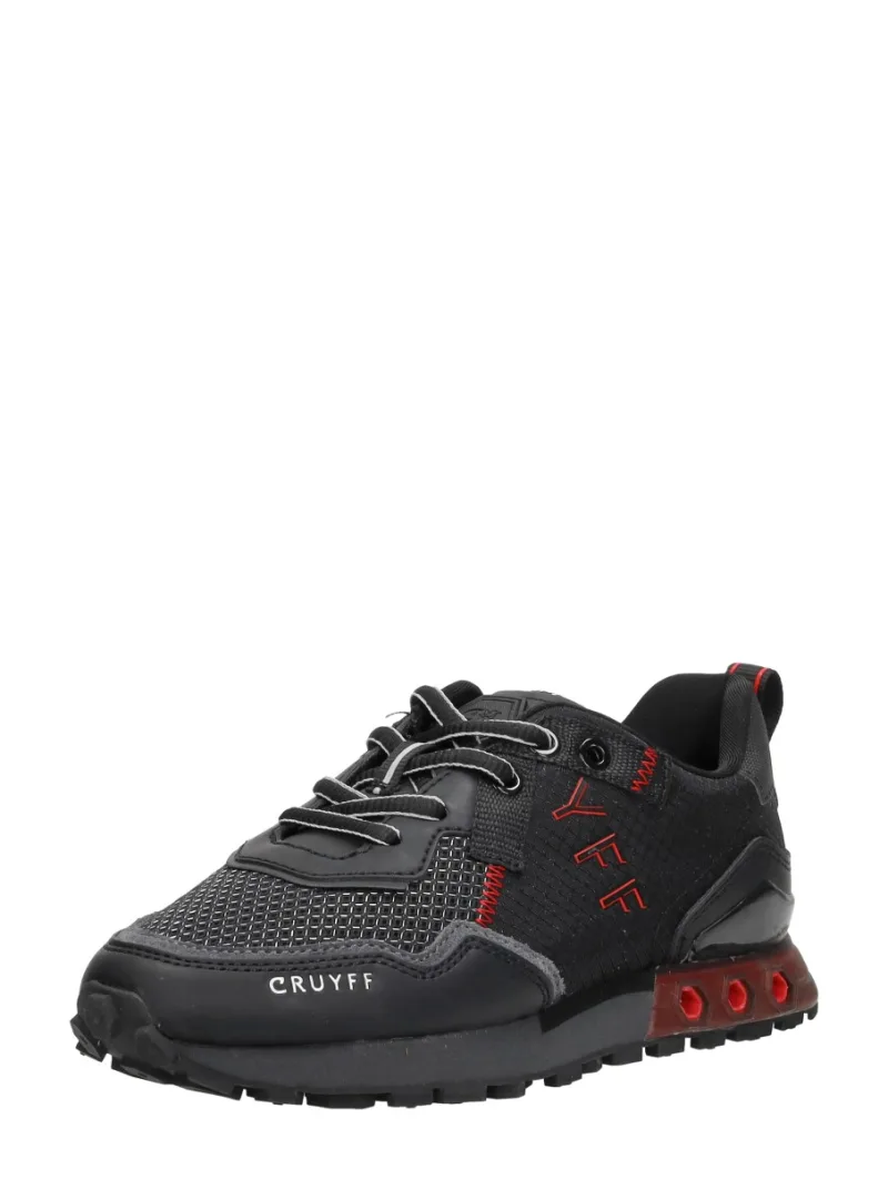 Cruyff Superbia, lage sneakers voor jongens in zwart, foto 2 van 2